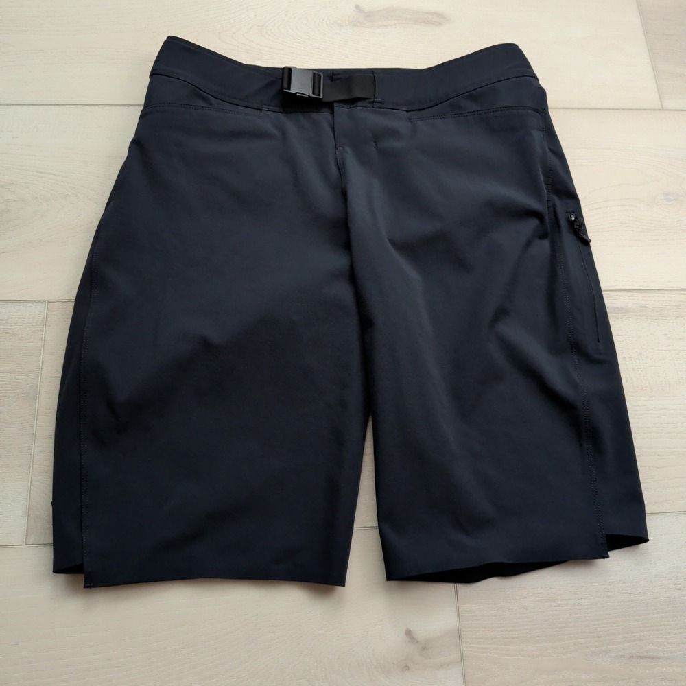 Specialized Cycling Shorts Mens 32 Belted Black MTB Trail Series Zip Pocket